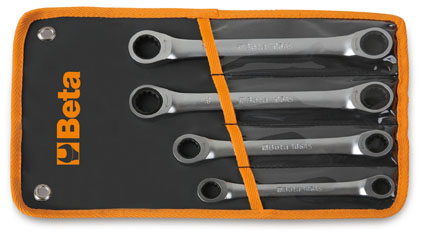 Beta Tools 55-Double Open End Wrench 10X11mm 155 mm