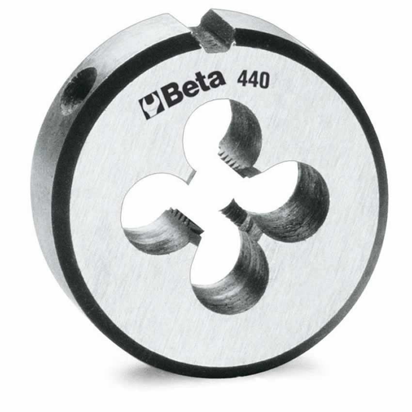 Beta 440A 10mm X 1.5mm Round Die, Coarse Pitch, Metric Thread By B ダイス