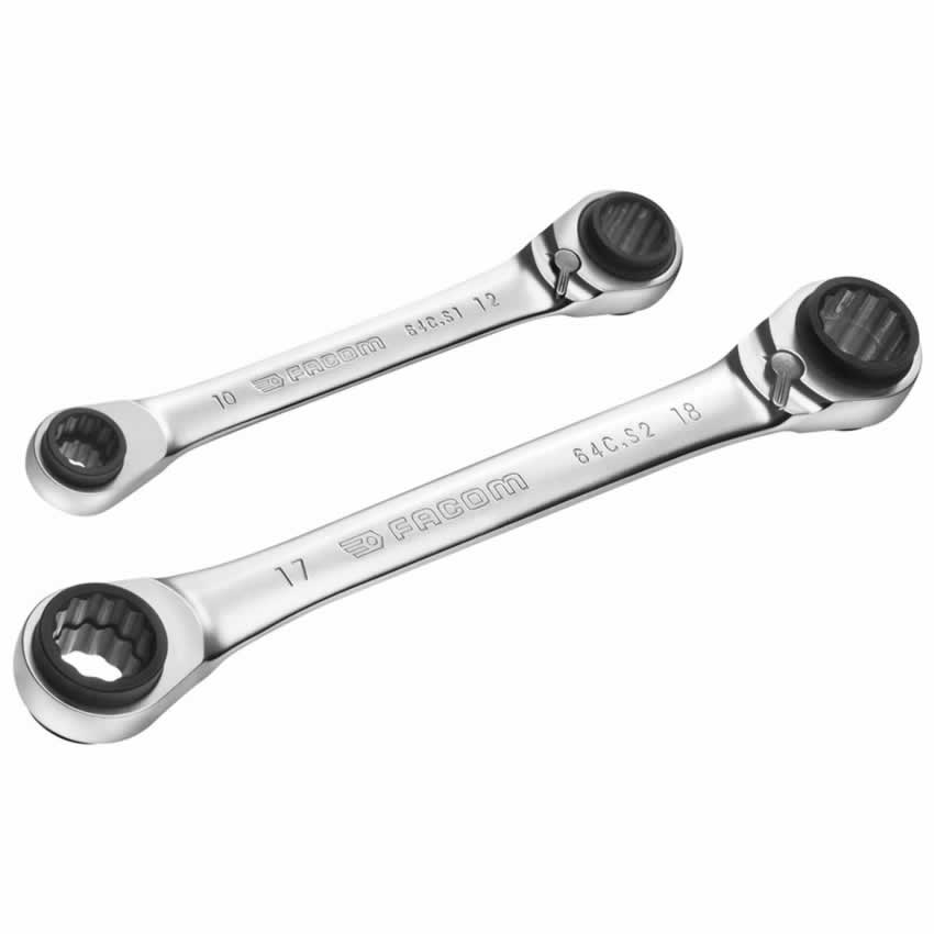 BRITOOL /"EXPERT/" FLEXIBLE HEAD RATCHET COMBINATION SPANNER WRENCH 15mm E110908B
