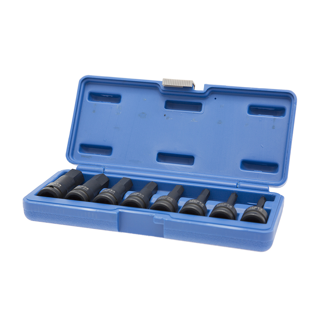 38mm NEW 4-48 8 PIECE 3//4/" Inch Drive Metric Deep Impact Socket Tool Set 24mm