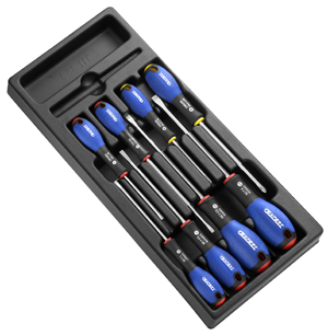 Draper tools expert jeu de 8 tournevis torx acier tx-star 27017