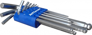 10Pc T-Handle Hex Allen Key Set 2mm 2.5mm 3mm 4mm 4.5mm 5mm 5.5mm 6mm 6.5mm 10mm
